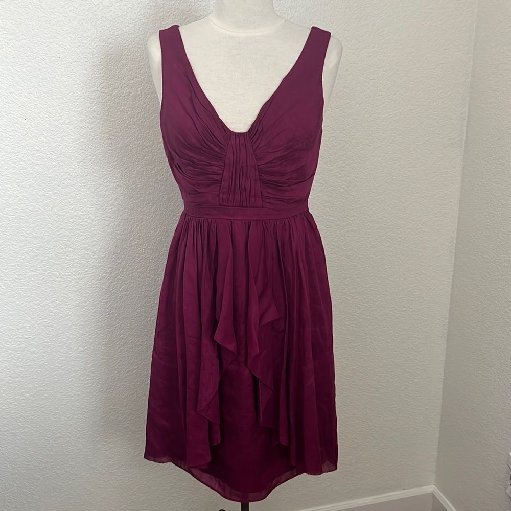 Quillaree size 4 Silk and Linen Dress